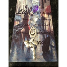 Ballerina Suncatcher With Inspirational Card.  Can Be Personalised.   223100997301